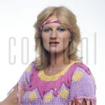 24-07-1981 Anita Meijer at studio in Amsterdam.

[keywords]Posed, Headshot, Eyecontact, Singer[/keywords]